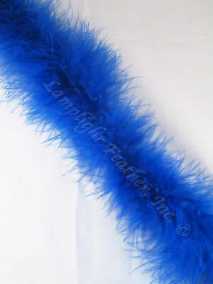 Royal Blue Feather Boa Marabou 25 Gram Per Each • $5.75