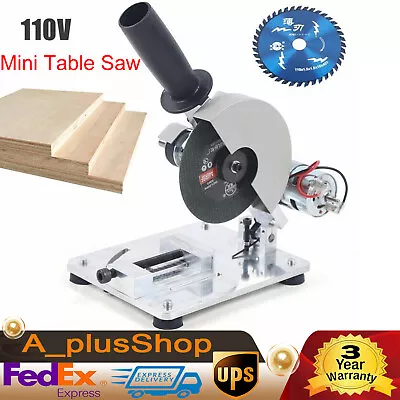 4  Cut-off/Chop Saw Mini Table Saw 0-45 Adjustable Soft Metal/Wood Cutting Mach • $99.75