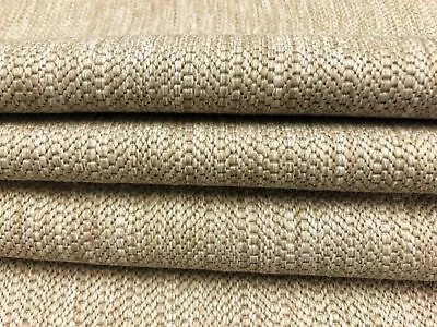 Beige Cream Woven MCM Mid Century Modern Upholstery Fabric • $59