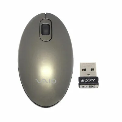 Sony Vaio VGP-WMS30 2.4GHZ Wireless Mouse Champagne Gold • $59.99