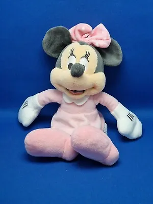Minnie Mouse Baby Pnk Plush Disney Parks Genuine Soft Toy | 6  • £6.95