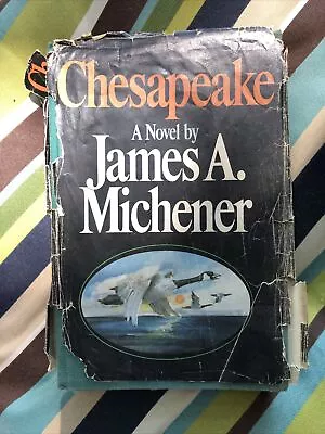 James A Michener Chesapeake 1st Edition / 1st Printing Hardcover • $15