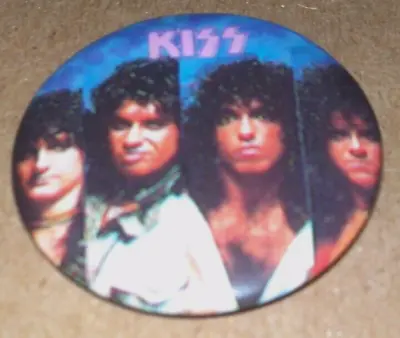 Vintage 1984 KISS Rock Band Member Mark St. John Button Pinback Pin Bage 1.25  • $3.60