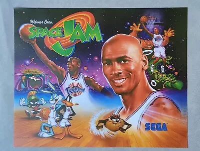  1996 Sega Space Jam Pinball Translite-NOS • $150