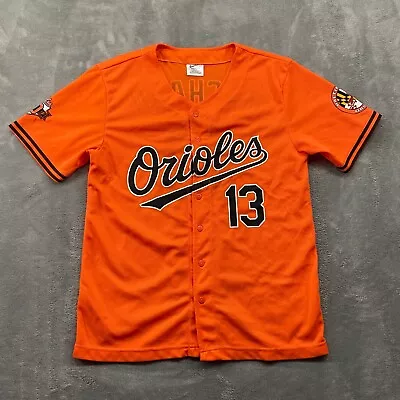 Baltimore Orioles Jersey Youth Extra Large Orange #13 Manny Machado Teamwear • $18.74