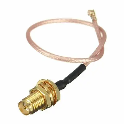 £2.79 • Buy 1.13 Cable 30cm RP SMA Male Jack Bulkhead To Ufl./IPX Cable Mini PCI Pigtail UK