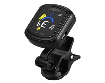 $23.99 • Buy AROMA Mini Clip-On Digital Guitar Bass Ukulele Tuner Rechargeable Battery Colour