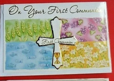 £1.94 • Buy 1st First Holy Communion Gift Money Wallet Card. Card Wallet For Money Gift