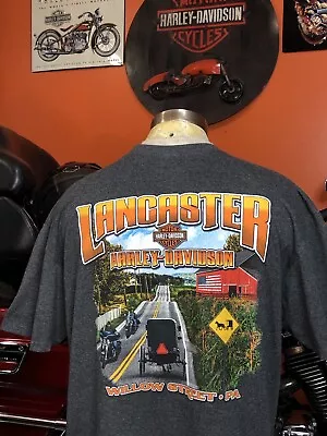 Harley Davidson T-shirt XL Men WILLOW STREET PENNSYLVANIA • $20.99