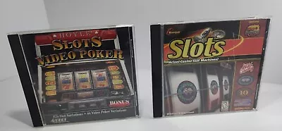 PC Hoyle Slots And Video Poker Masque Slots CD Rom Pre-Owned- Great Condition  • $7.99