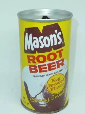 Empty Top Opened 12oz Mason's Root Beer S.S. Tab Top • $15