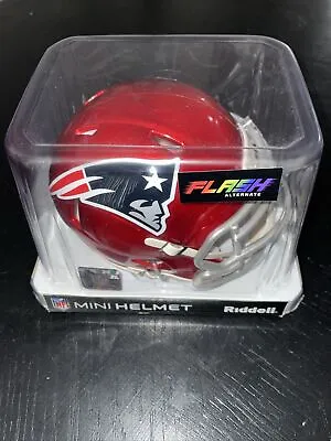 New England Patriots NFL Flash Alternate Revolution Speed Mini Helmet 🏈 • $32.99