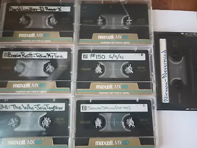 7x Maxell MX90 Type IV Cassette Tape Lot Of 7 Sold As Blank Made In Japan Used  • $70.49