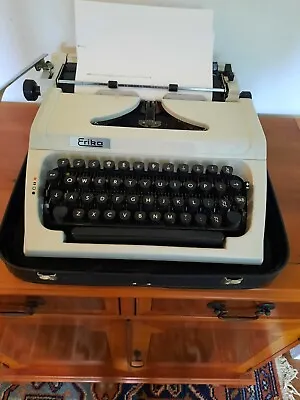 £65 • Buy Vintage Cased Erika Robotron Model 155 Typewriter Made In GDR