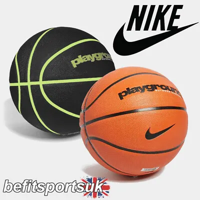 Nike Basketball Size 7 Nba Ball Amber Black Outdoor Court Black Tan Orange • £19.95