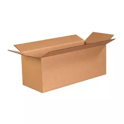 24 X 9 X 9  Long Corrugated Boxes ECT-32 Brown Shipping/Moving Boxes 25 Boxes • $56.48