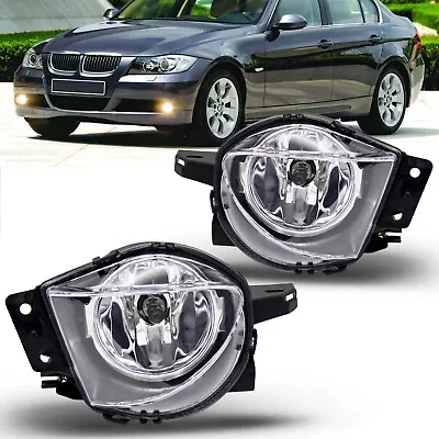 Fit For 2006-2008 BMW E90 3 Series Driving Fog Lights Bumper Lamps-1 Pair • $28.99