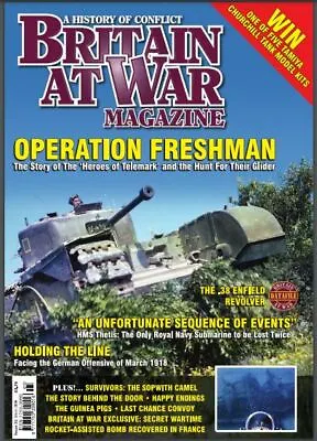 BRITAIN AT WAR MAGAZINE 92 Issue Military History Collection On USB Flash Drive • $13.96