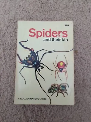 $6 • Buy A Golden Nature Guide Spiders And Their Kin 1968