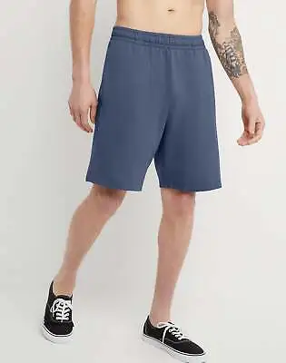 Hanes Sweat Shorts Originals Mens Garment Dyed Pockets Midweight Fleece 8 Inseam • $18.17