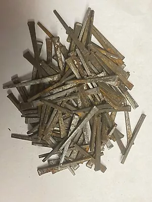 2  6d Cut Steel Nails 1 Lbs. Approx. 120 Nails Vintage Antique  New Old Stock • $9.50