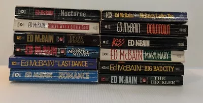 Ed McBain Lot 12 87th Precinct Mysteries Classic Police Procedurals Mysteries • $19.99