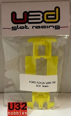 U3D Chassis 3D Ford Focus WRC 99 IN Line Scalextric • $31.89