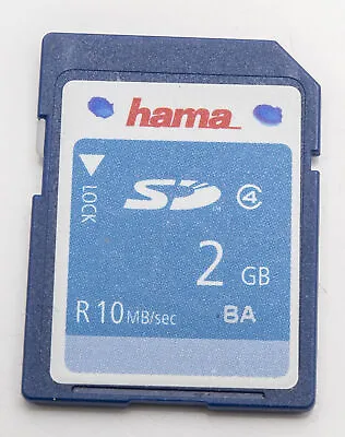 Hama 2GB SD Card Class 4 • $34.41