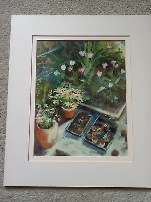 £20 • Buy Nel Whatmore Mounted Signed  Print - All Day In The Garden