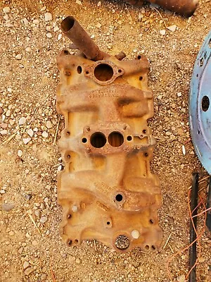 1964 1965 Gm Chevrolet Intake Manifold 2 Barrel Gm 3840905 • $100