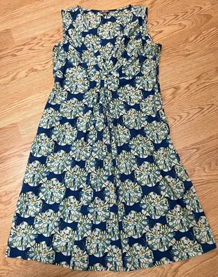 £20.99 • Buy KEW 12 Tana Lawn 100% Cotton Liberty Fabric Summer Dress EUC
