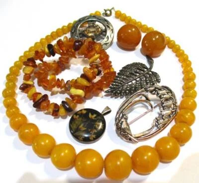 £21 • Buy Vintage Lot  Vtg Jewellery Brooch Job Lot  Mixed Lot Vintage Jewellery Items,