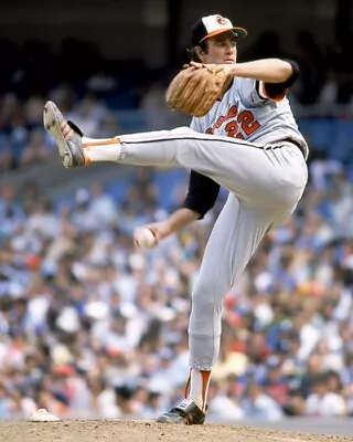 8x10 Photo Of Baltimore Orioles Legend Pitcher Jim Palmer.  Free Shipping!! • $6.99