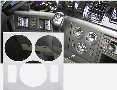 Volvo VN And VT Models Stainless  A/C Control Dash Trim    • $25.98