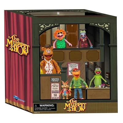 The Muppets Deluxe Backstage Box Set Kermit Gonzo Diamond Select • $87.99