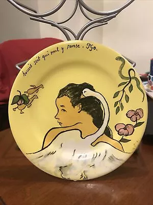 £20 • Buy Gauguin Plate Leda 1889 From The Gauguin Museum In Tahiti 16.5cm