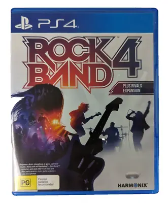 Rock Band 4 Plus Rivals Expansion PS4 Game | Free Ship Next Day • $59.95