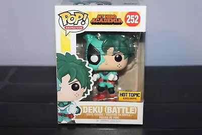 Funko Pop Deku Battle Damaged Hot Topic Exclusive My Hero Academia • $11.99