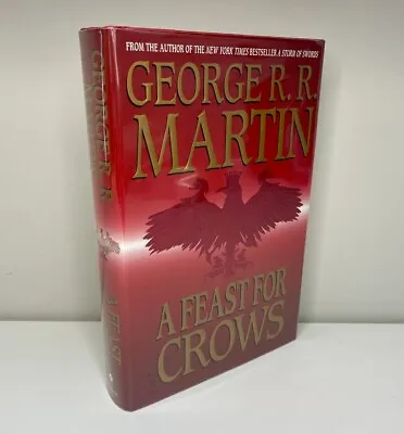*Signed* A Feast For Crows Hardcover - George R.R. Martin 1st/1st • $99.99