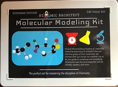 $29.97 • Buy Atomic Architect Molecular Model Kit 240 Piece Set