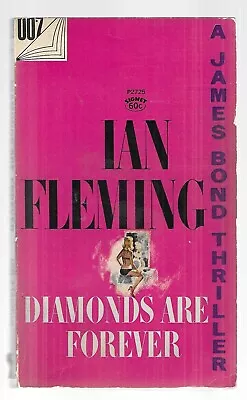 DIAMONDS ARE FOREVER By Ian Fleming 1965 SIgnet Bks P2725 24th Prtg • $6