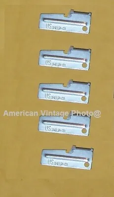 New Pack Of 5 Original Military Issue P38 Can Opener US Shelby Co. USA Made • $8.79