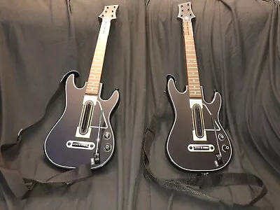 $33.99 • Buy Activision Guitar Hero Power Wireless Guitar Xbox 360 PS3 Black Gold 654 TESTED