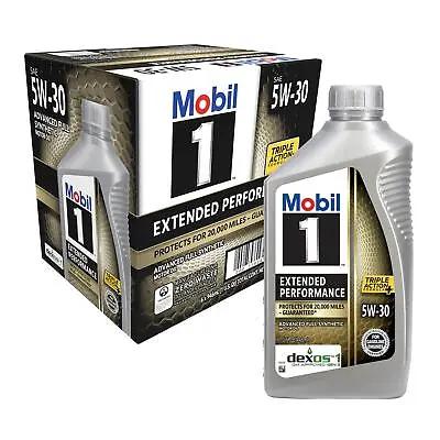 Mobil 1 Extended Performance Full Syn Oil 5W-30 1 Qt Case Of 6 • $56.99