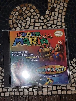 Nintendo Super Mario 64 & Wave Race 64 CD Music Soundtrack • $64.99