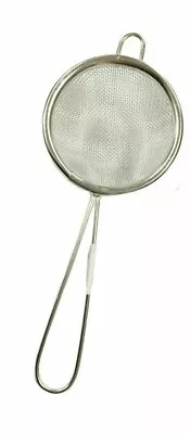 Large Tea Strainer 10cm Metal Sieve Mesh Kitchen Traditional Loose Leaf Infuser • £2.99