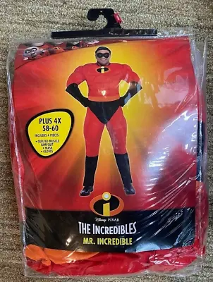 Disguise Disney Mr. Incredible Muscle Adult Mens Halloween Costume 4X XXXXL • $39.99