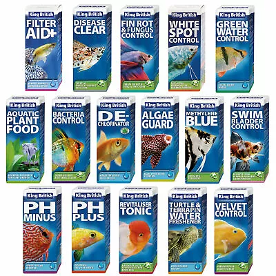 £6.75 • Buy King British Tropical Coldwater Aquarium Fish Tank Disease Treatment Medicine