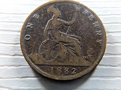 UK GREAT BRITAIN 1882 Penny • £12.40