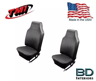 $338.07 • Buy 1968 - 1969 VW Volkswagen Bug Original Style Front & Rear Black BW Upholstery